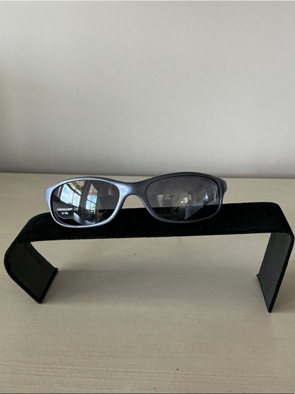 Authentic, Dunlop Men's Gray Polarized UV Protection Sunglasses